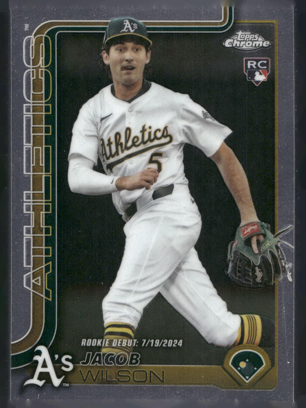 2025 Topps Chrome Update #USC150 Jacob Wilson RayWave Refractor