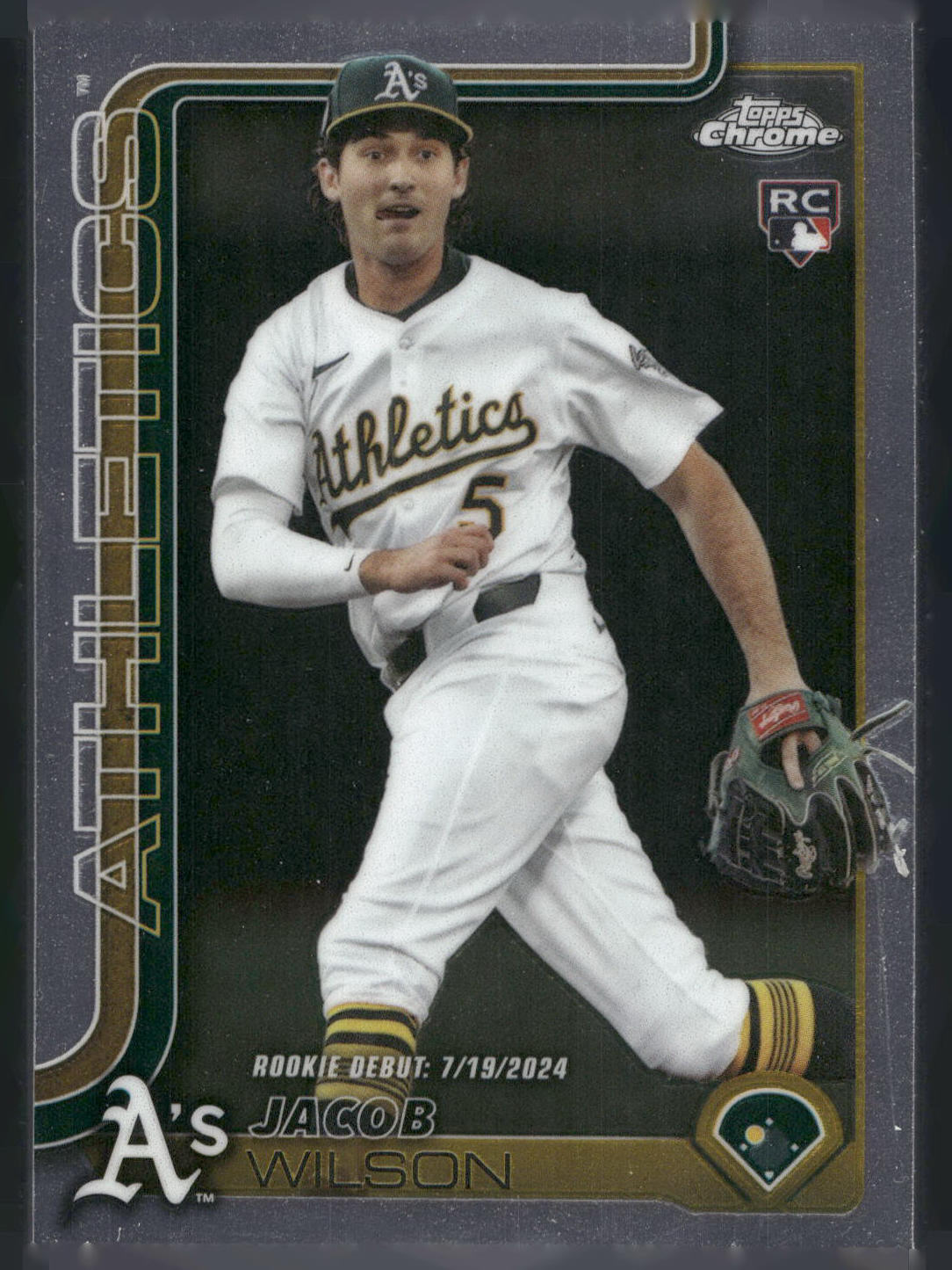 2025 Topps Chrome Update #USC150 Jacob Wilson RayWave Refractor