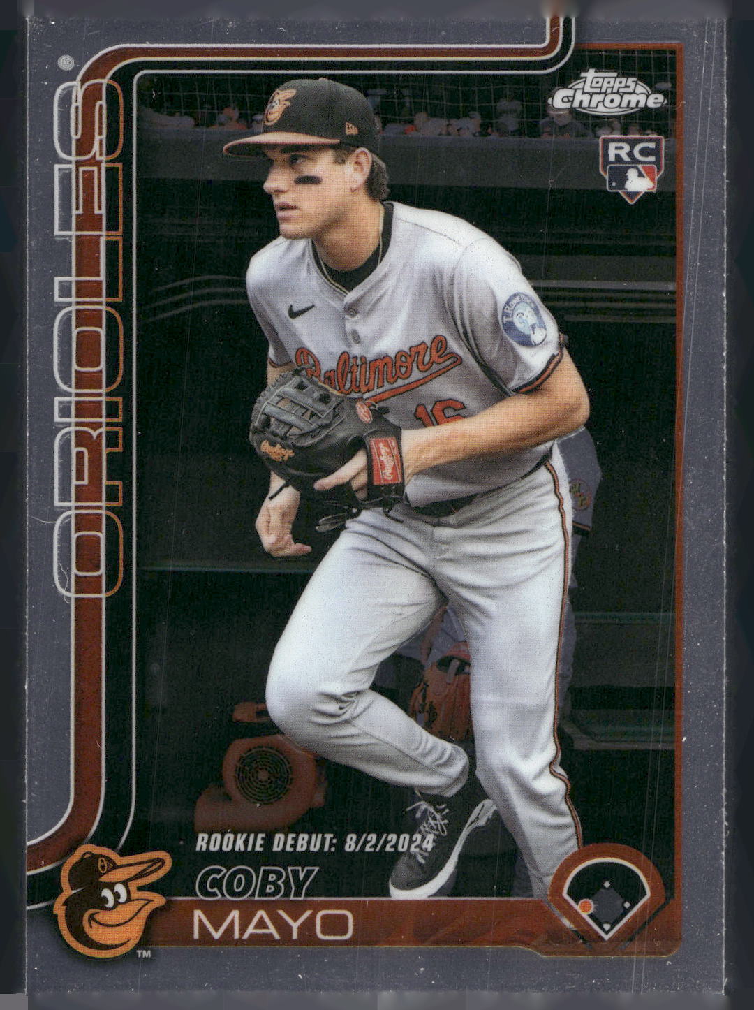 2025 Topps Chrome Update #USC94 Coby Mayo RayWave Refractor