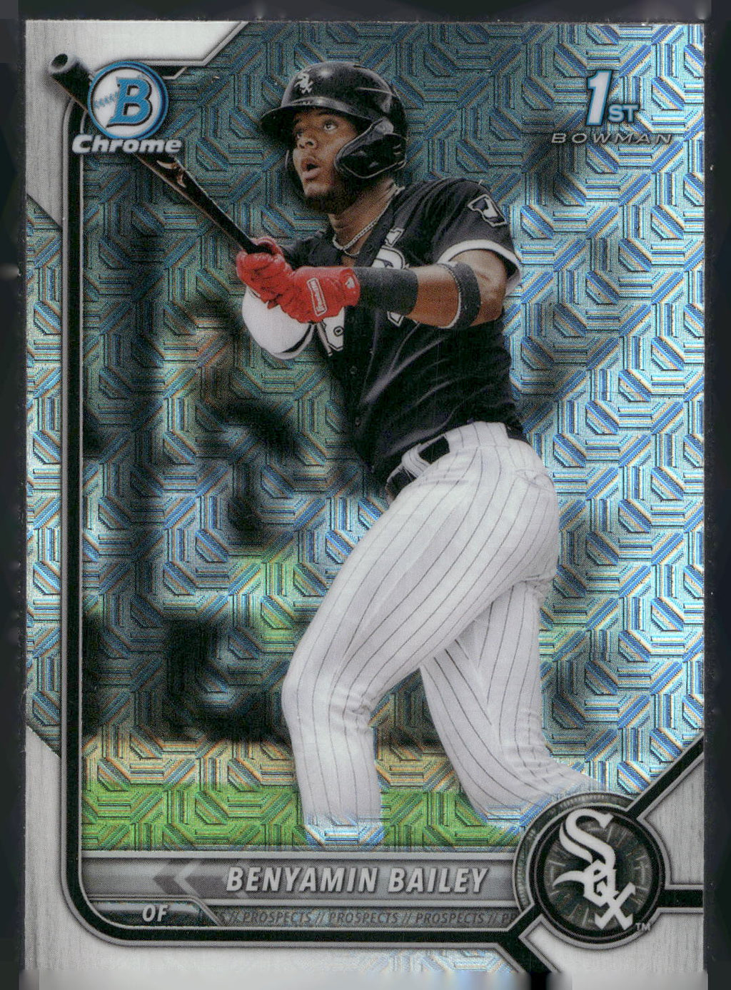 2022 Bowman #BCP-8 Benyamin Bailey Chrome Prospects Mojo Refractors