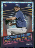 2022 Bowman #ROYF-9 Jackson Kowar Rookie of the Year Favorites Mojo Refractors