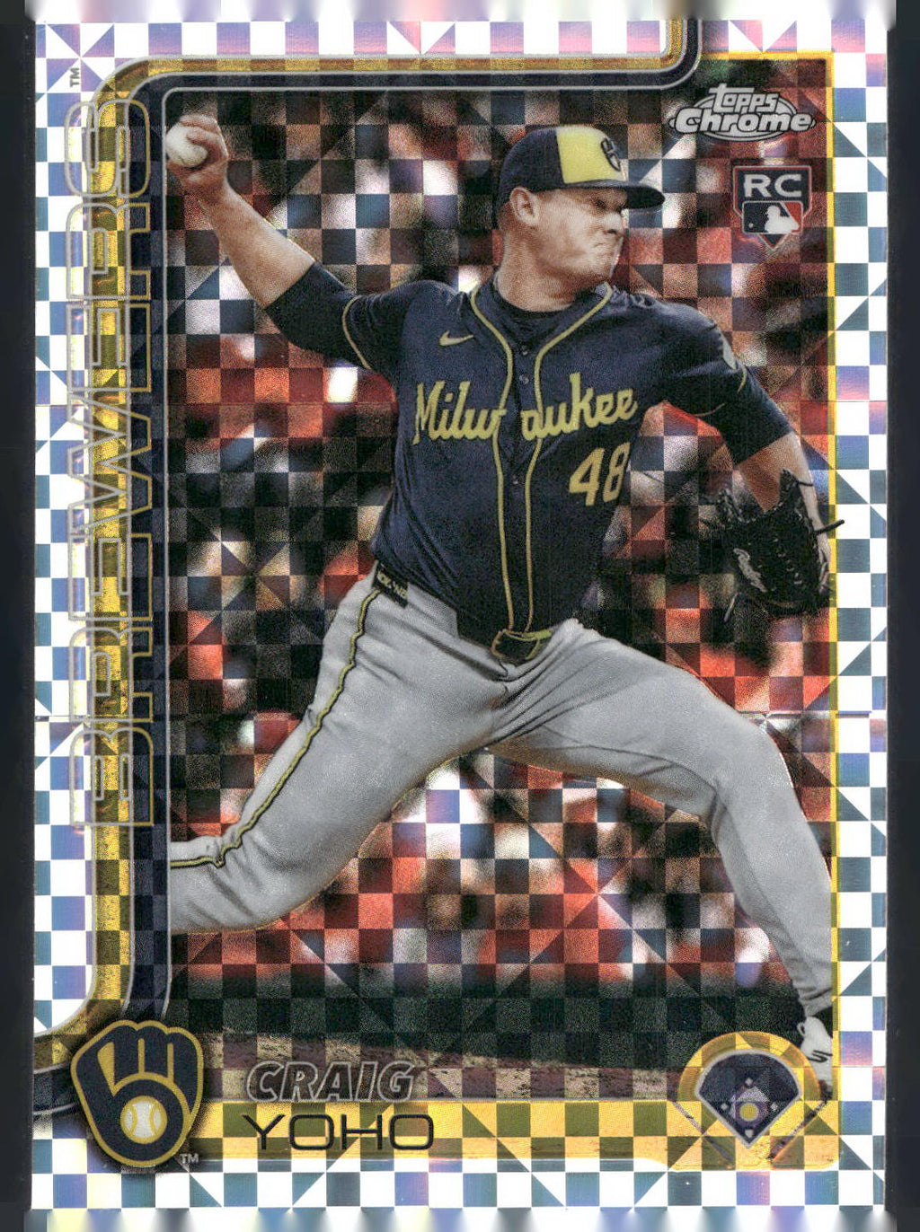2025 Topps Chrome Update #USC131 Craig Yoho X-Fractors