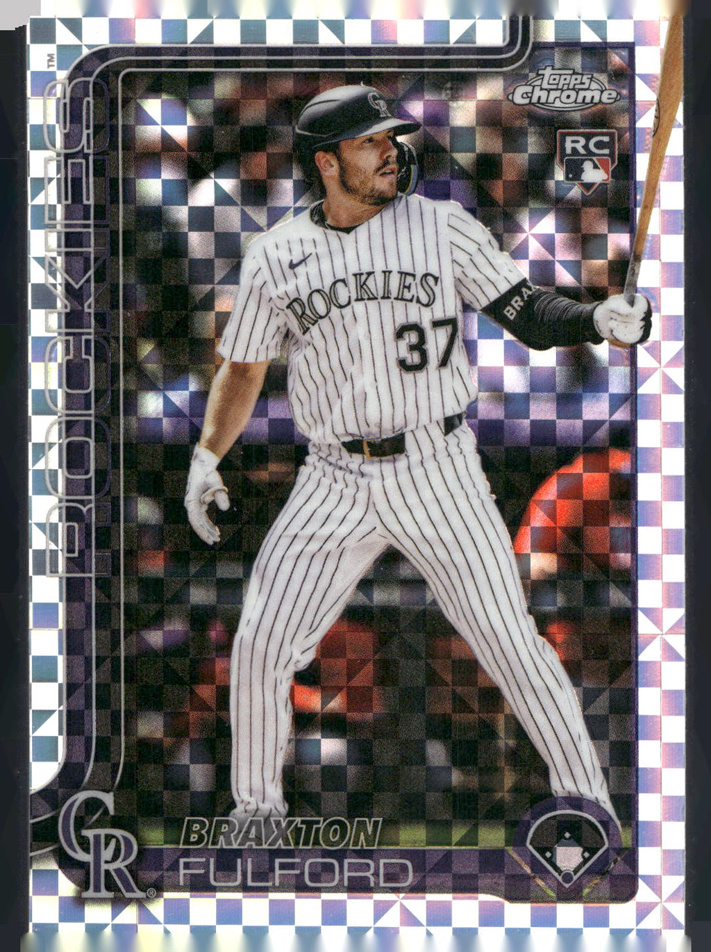 2025 Topps Chrome Update #USC199 Braxton Fulford X-Fractors