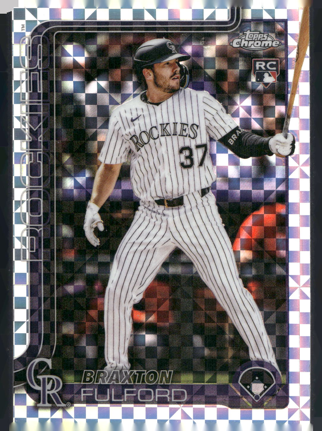 2025 Topps Chrome Update #USC199 Braxton Fulford X-Fractors