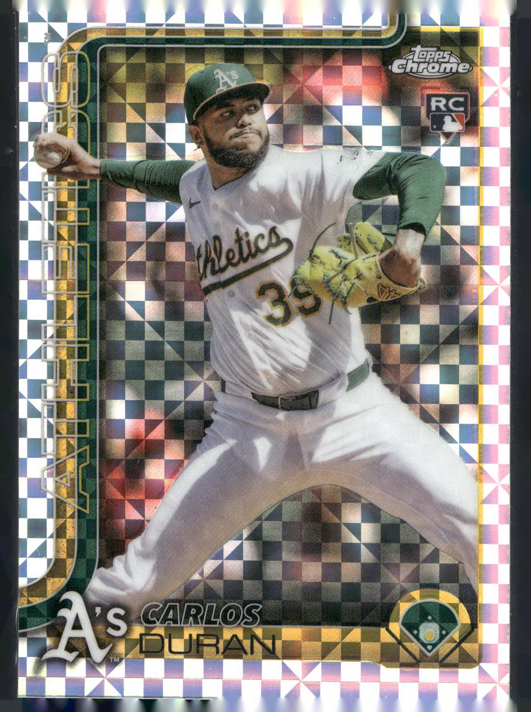 2025 Topps Chrome Update #USC84 Carlos Duran X-Fractors