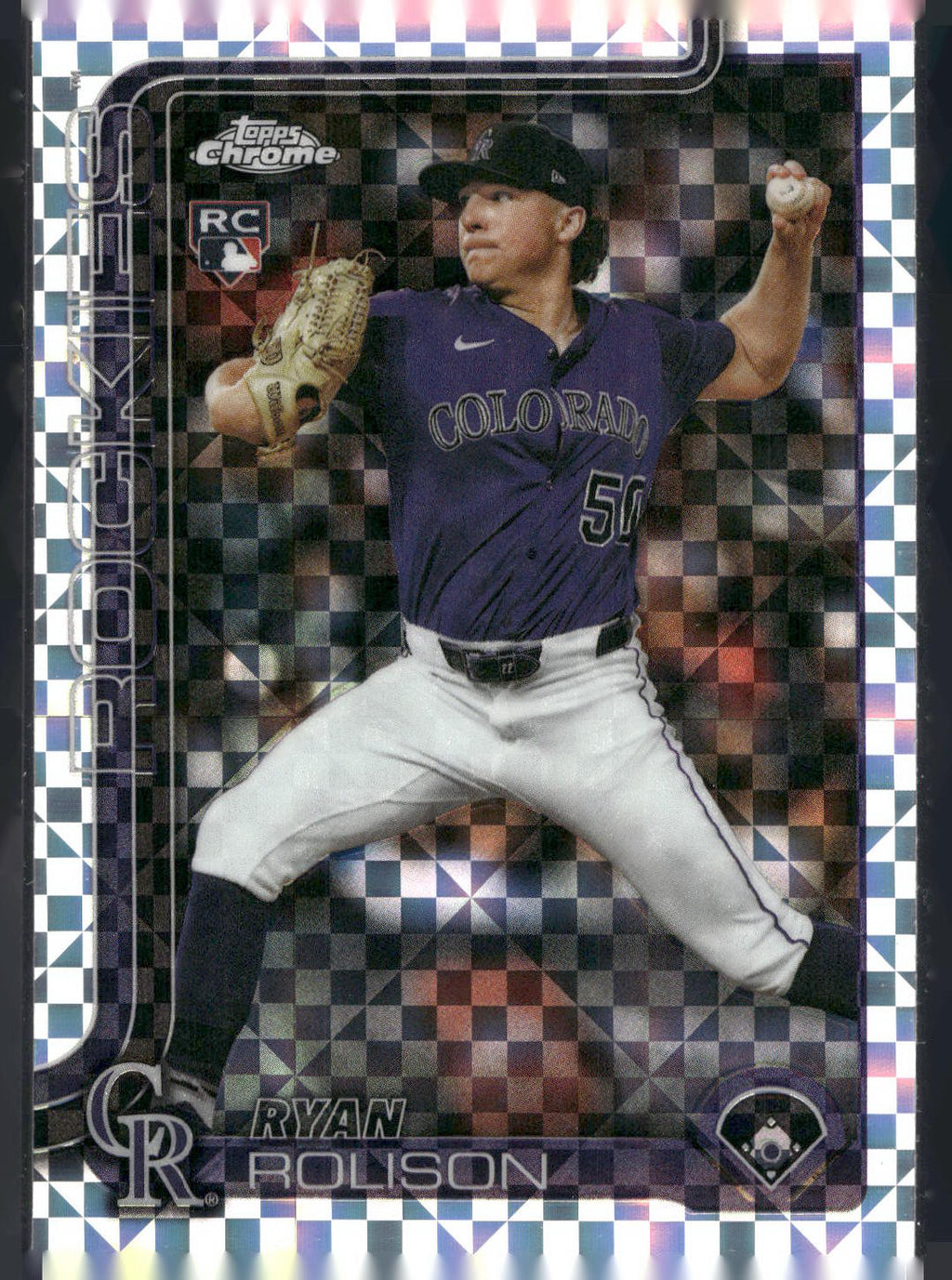 2025 Topps Chrome Update #USC123 Ryan Rolison X-Fractors