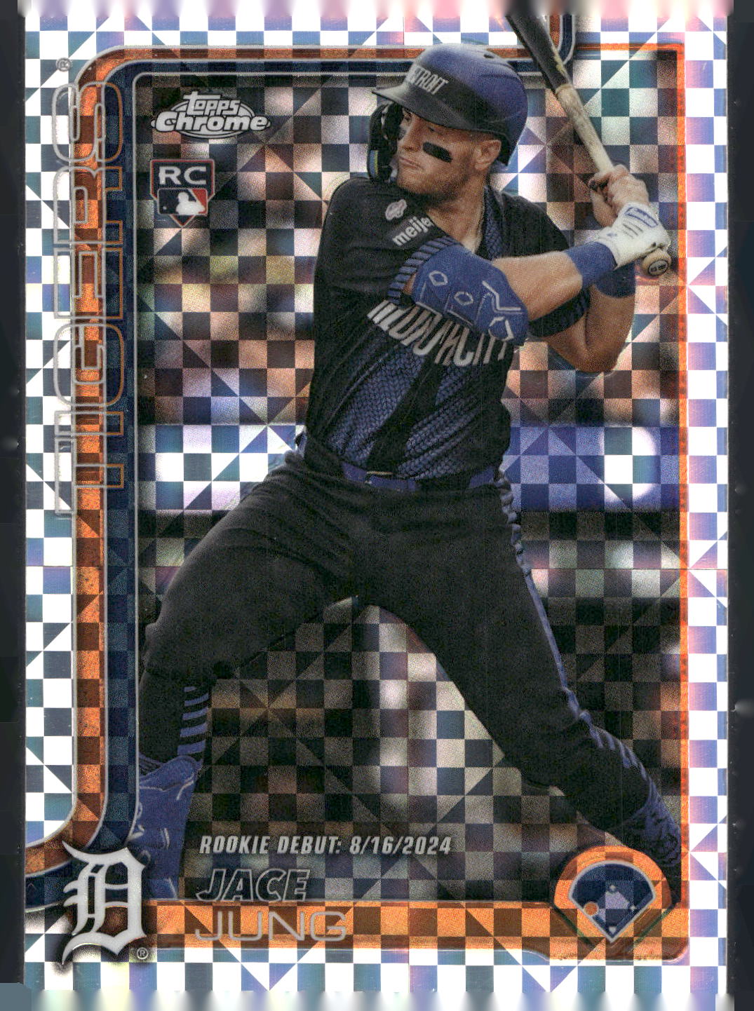 2025 Topps Chrome Update #USC121 Jace Jung X-Fractors