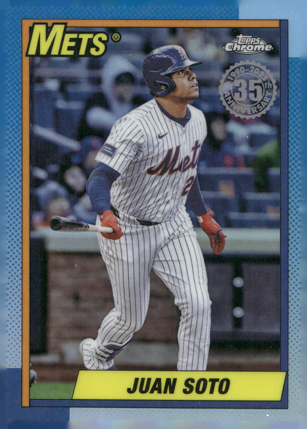 2025 Topps Chrome Update #90CU-4 Juan Soto 1990 Topps Chrome
