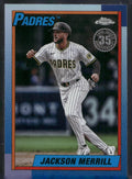 2025 Topps Chrome Update #90CU-5 Jackson Merrill 1990 Topps Chrome
