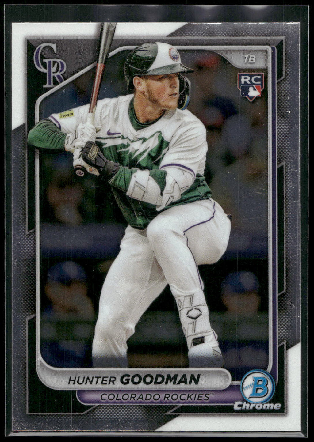 2024 Bowman Chrome #25 Hunter Goodman