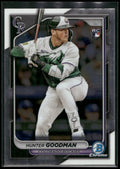 2024 Bowman Chrome #25 Hunter Goodman