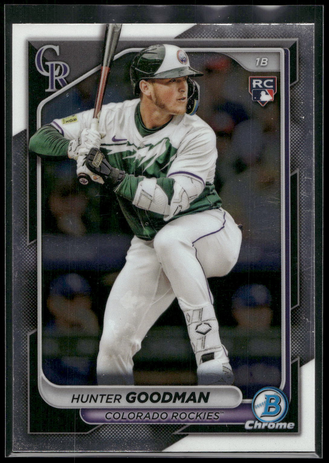 2024 Bowman Chrome #25 Hunter Goodman
