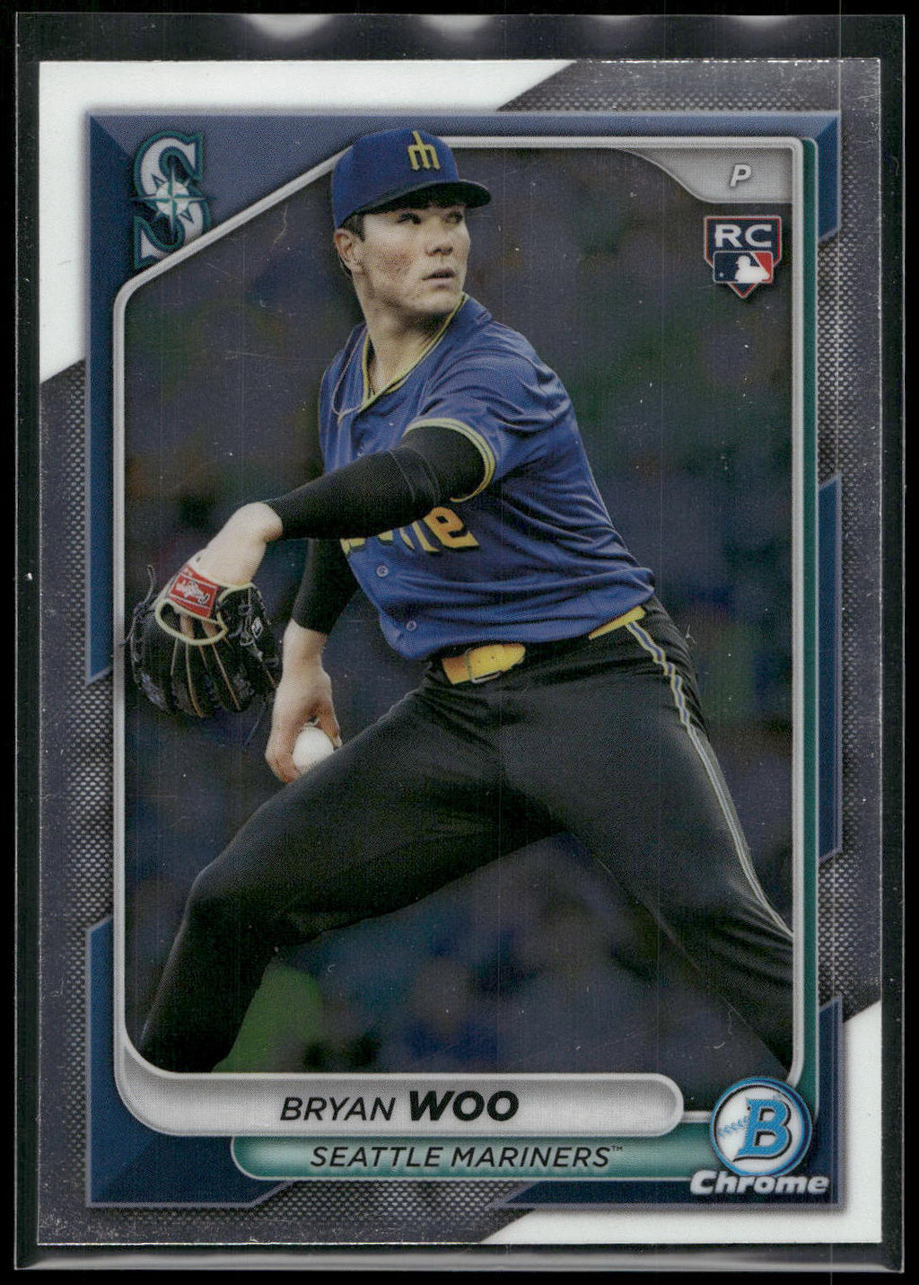 2024 Bowman Chrome #88 Bryan Woo