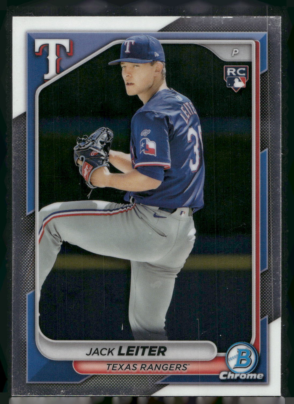 2024 Bowman Chrome #70 Jack Leiter