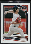 2024 Panini Stars & Stripes USA Baseball #86 Ethan Schiefelbein