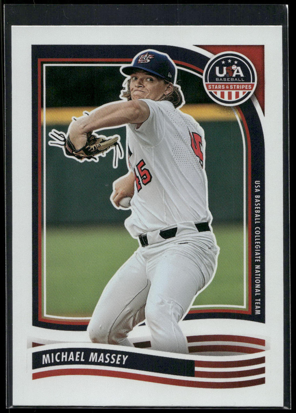 2024 Panini Stars & Stripes USA Baseball #2 Michael Massey