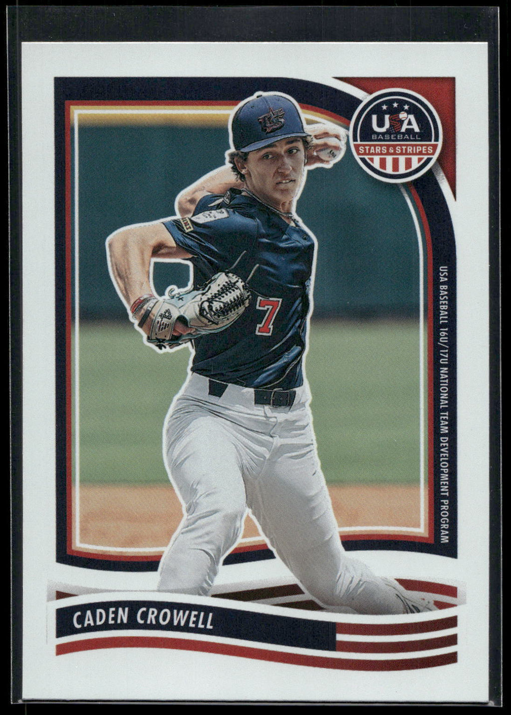 2024 Panini Stars & Stripes USA Baseball #151 Caden Crowell