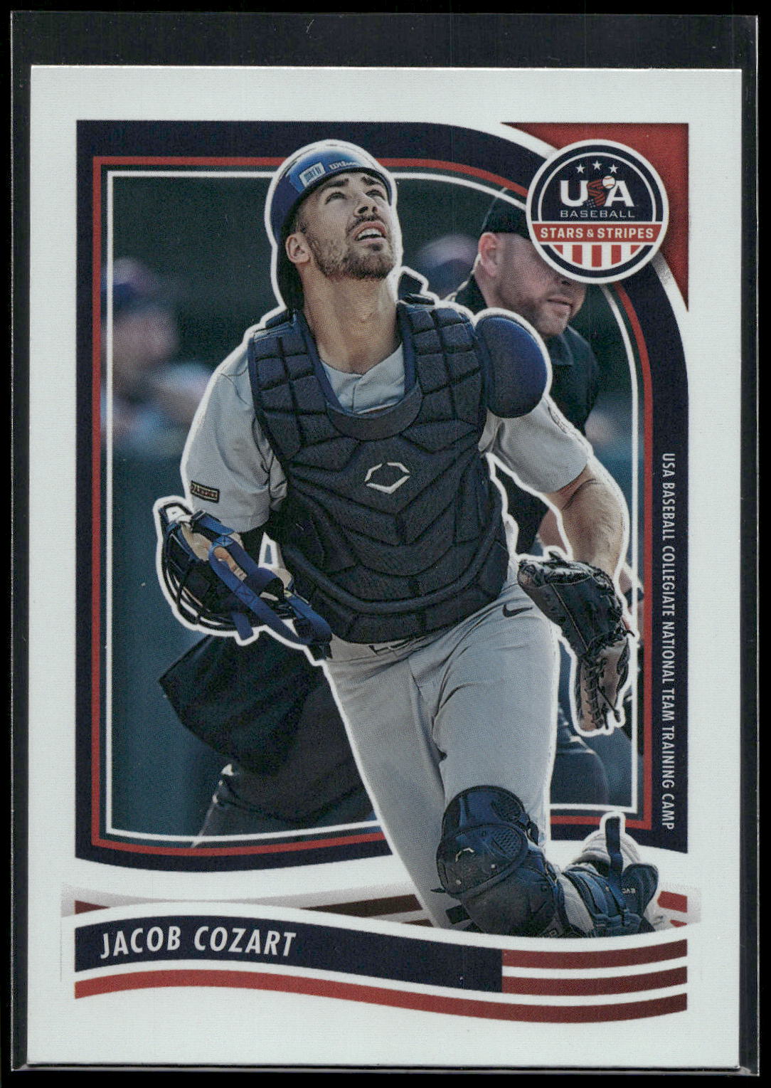 2024 Panini Stars & Stripes USA Baseball #191 Jacob Cozart