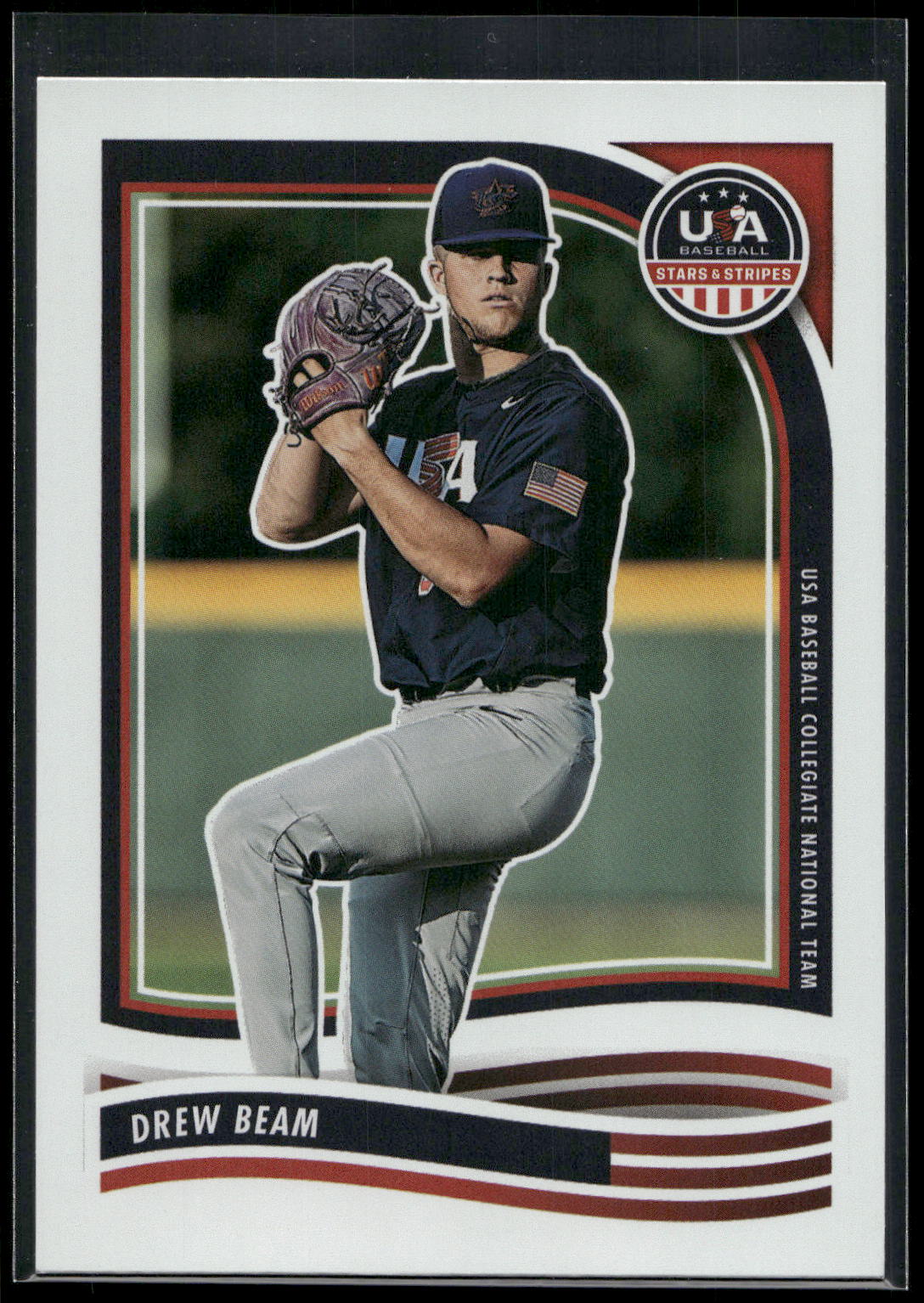 2024 Panini Stars & Stripes USA Baseball #74 Drew Beam