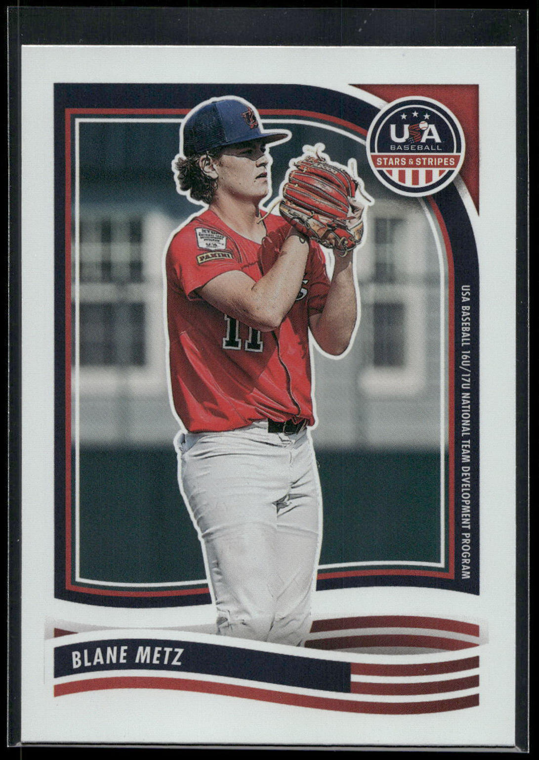 2024 Panini Stars & Stripes USA Baseball #196 Jack Bauer