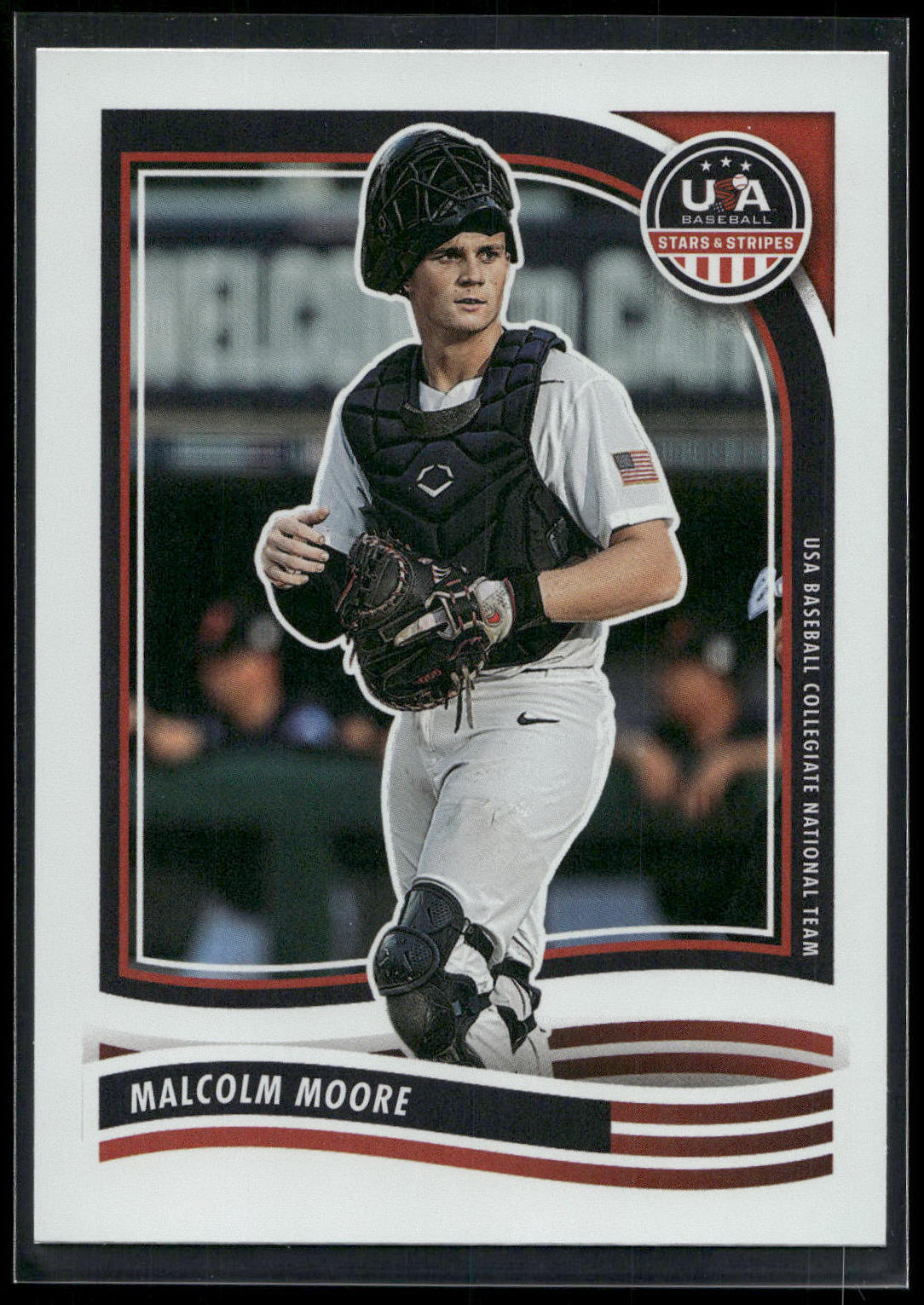 2024 Panini Stars & Stripes USA Baseball #4 Malcolm Moore