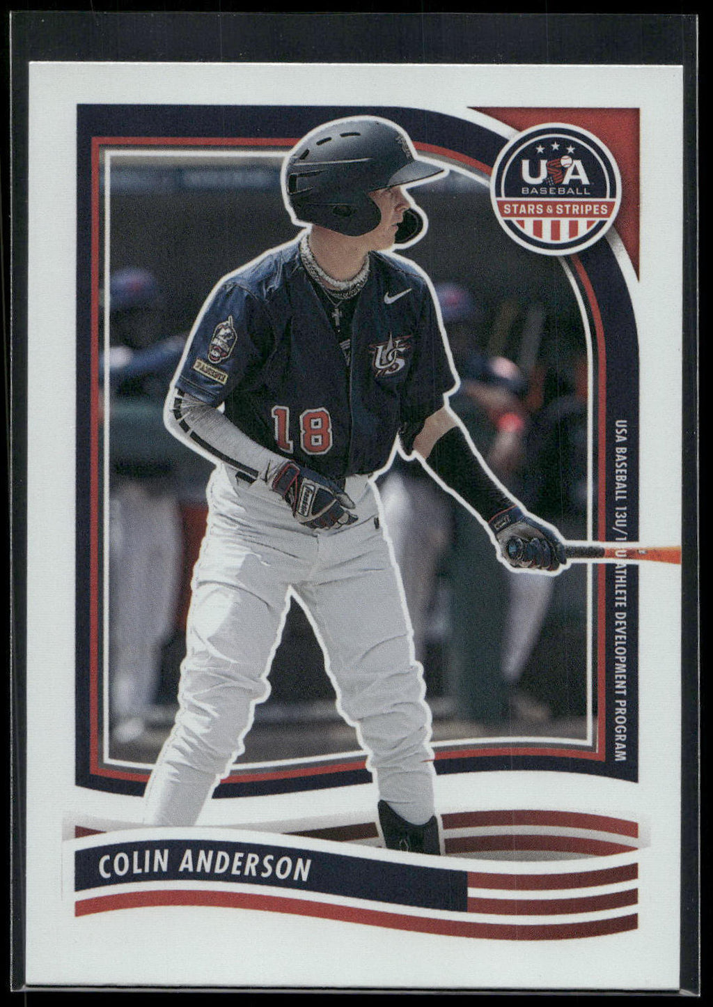 2024 Panini Stars & Stripes USA Baseball #181 Colin Anderson