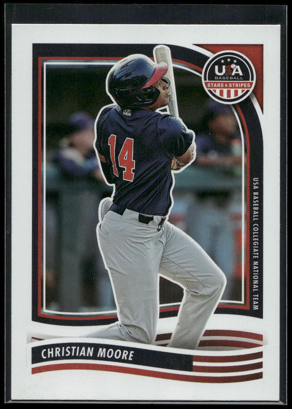 2024 Panini Stars & Stripes USA Baseball #88 Christian Moore