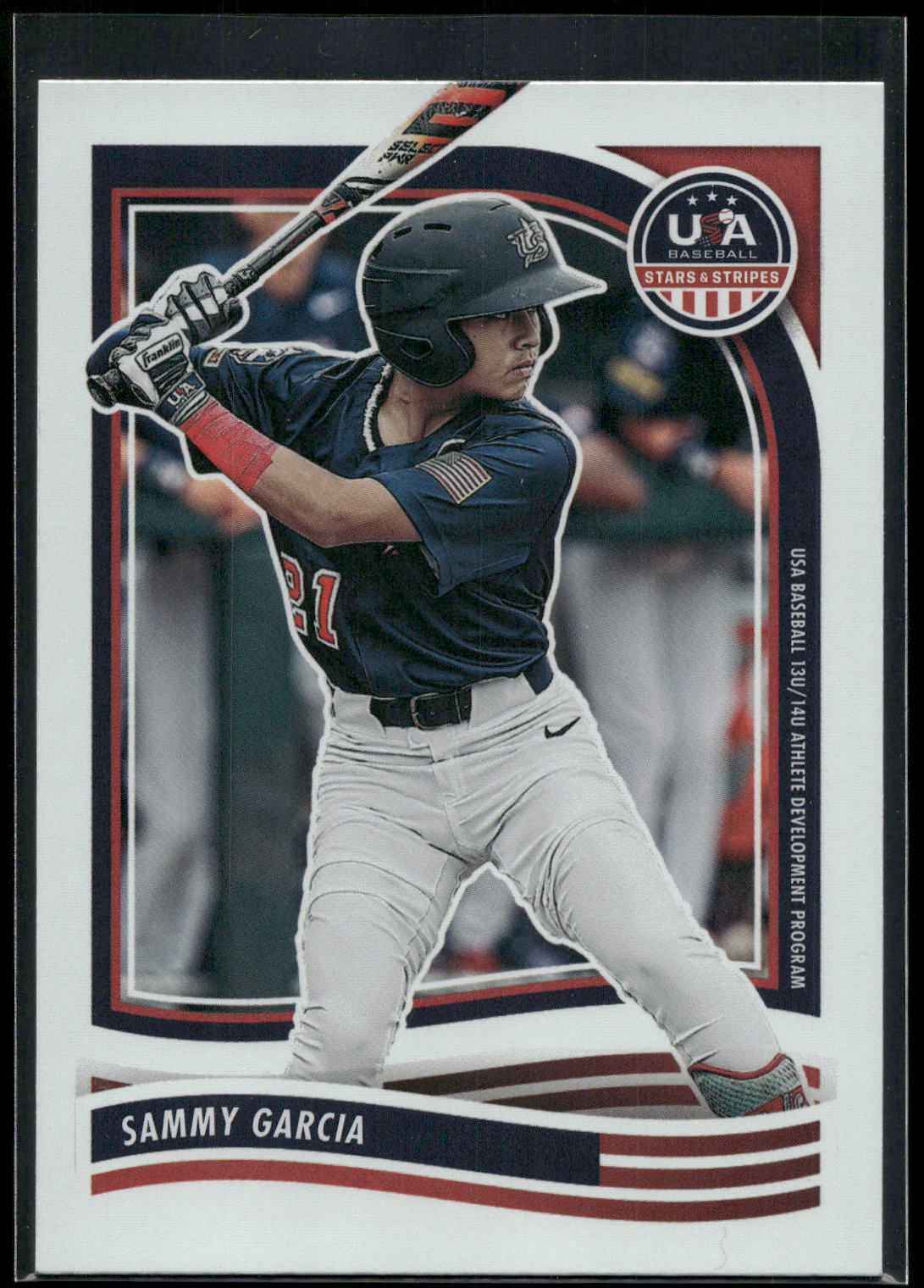 2024 Panini Stars & Stripes USA Baseball #134 Sammy Garcia