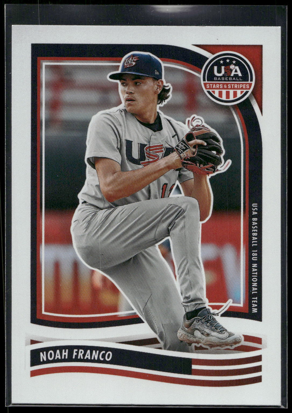 2024 Panini Stars & Stripes USA Baseball #1 Noah Franco