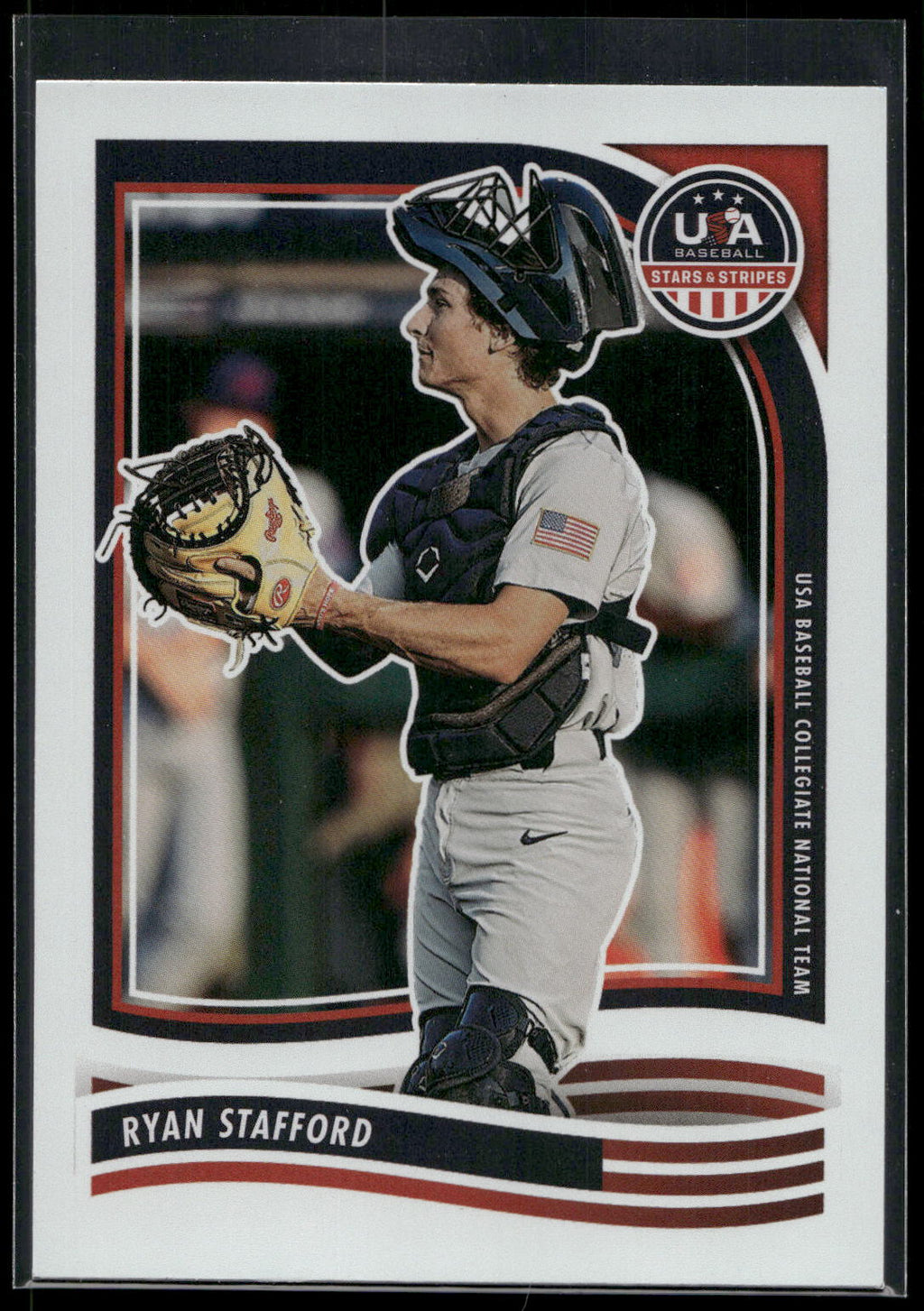 2024 Panini Stars & Stripes USA Baseball #28 Ryan Stafford