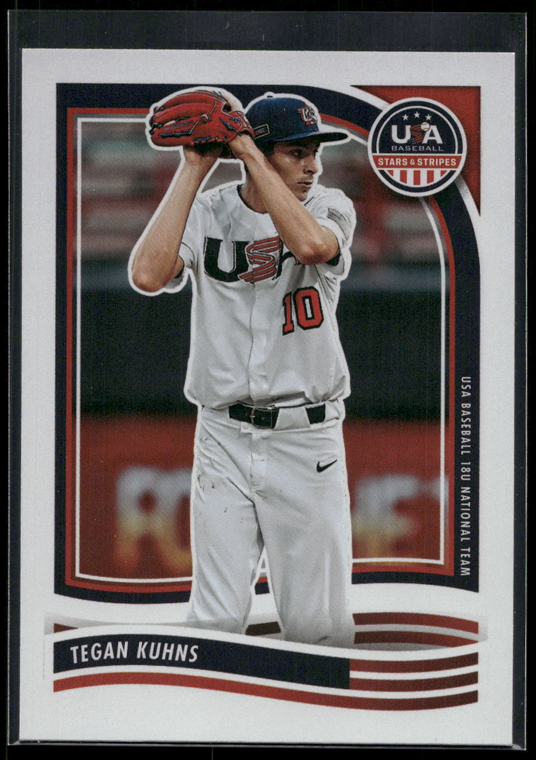 2024 Panini Stars & Stripes USA Baseball #84 Tegan Kuhns