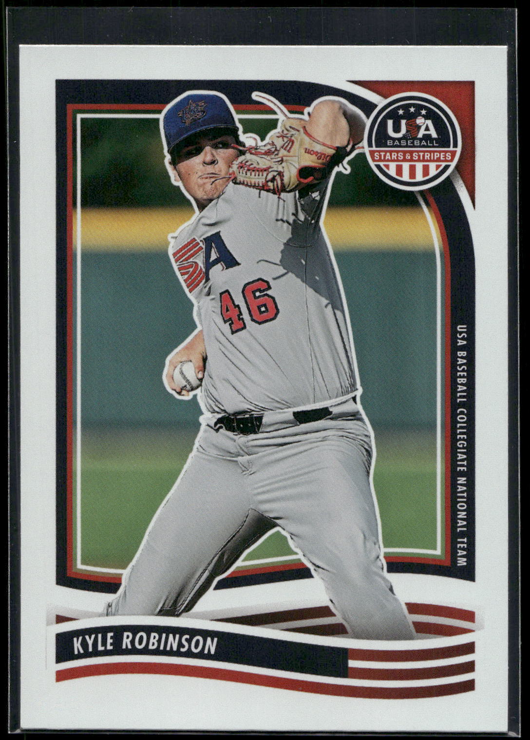 2024 Panini Stars & Stripes USA Baseball #60 Kyle Robinson
