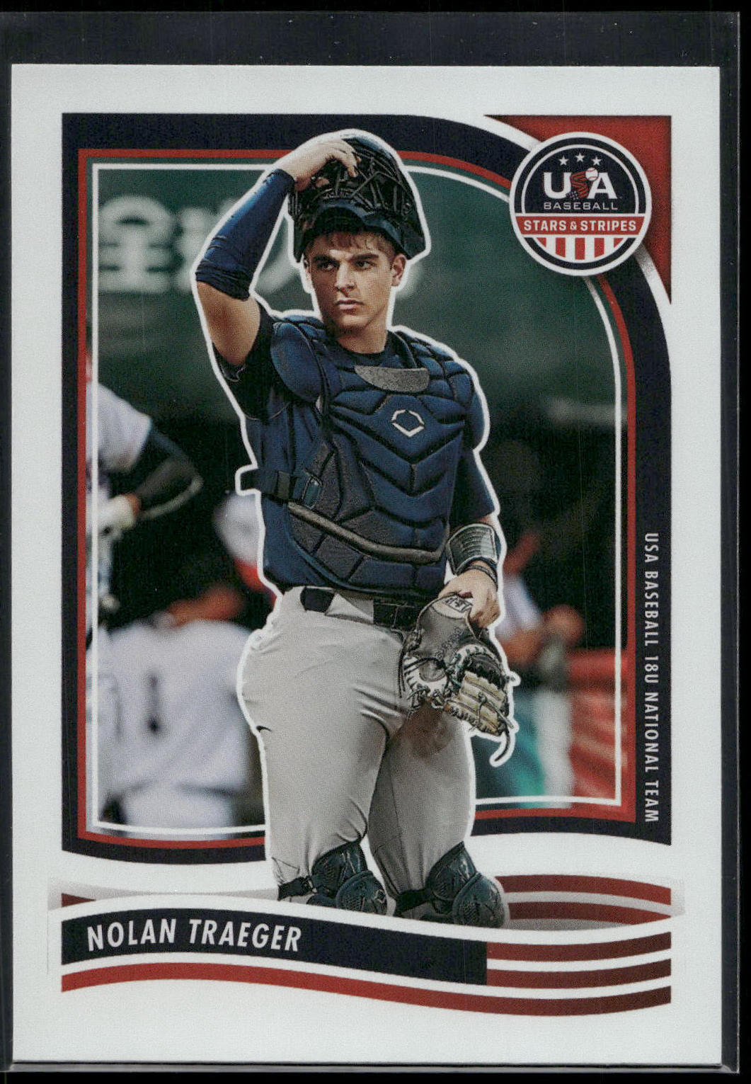 2024 Panini Stars & Stripes USA Baseball #43 Nolan Traeger