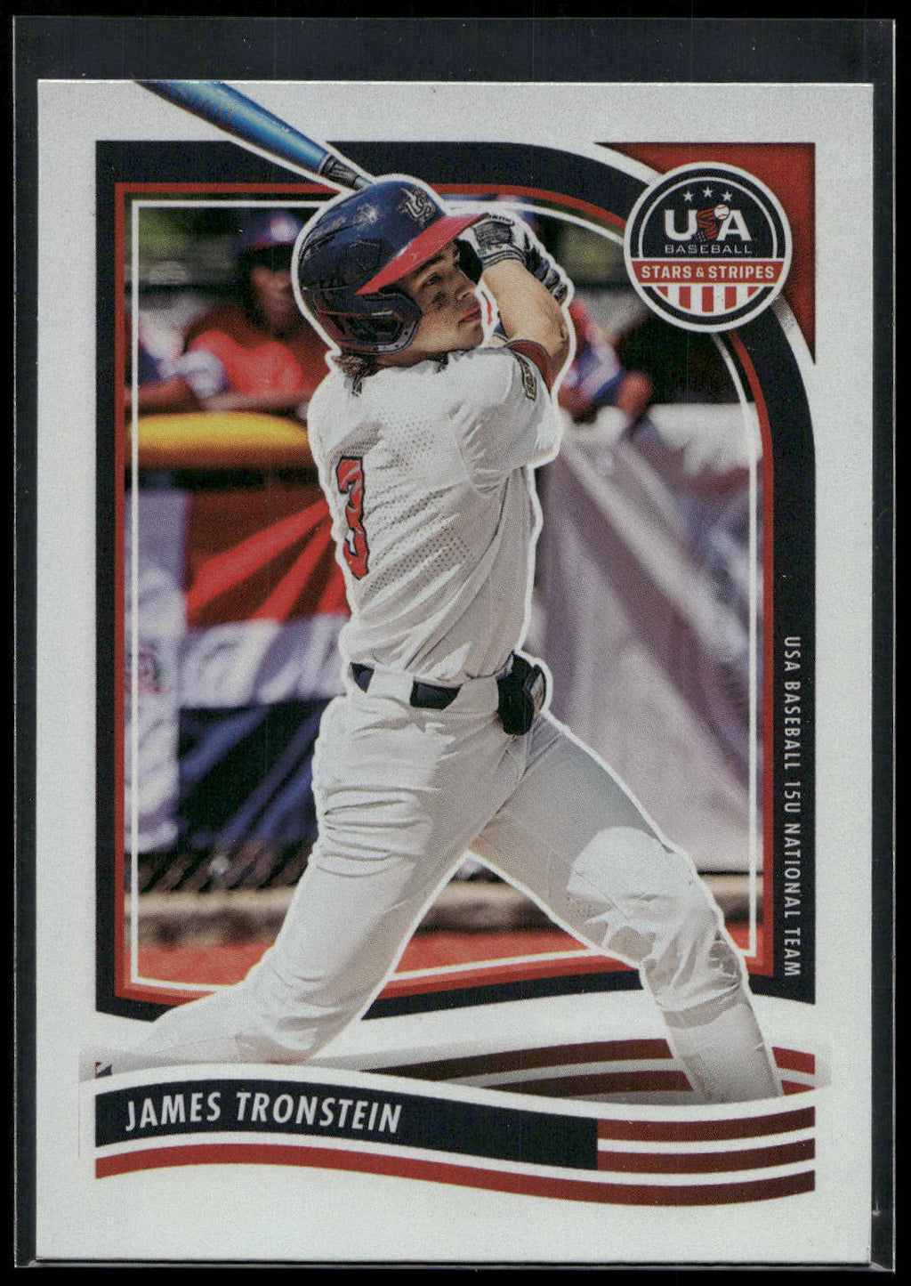 2024 Panini Stars & Stripes USA Baseball #10 James Tronstein