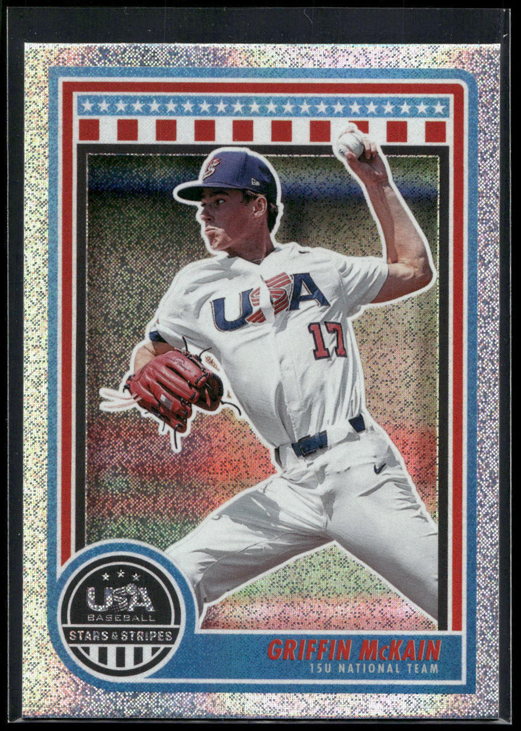 2025 Panini Stars & Stripes USA Baseball #62 Griffin McKain Opening Day