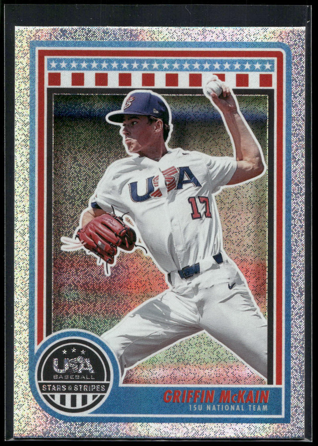 2025 Panini Stars & Stripes USA Baseball #62 Griffin McKain Opening Day