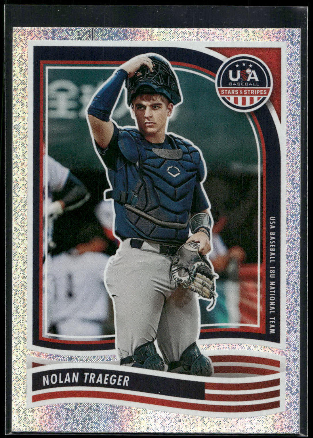 2024 Panini Stars & Stripes USA Baseball #43 Nolan Traeger Opening Day