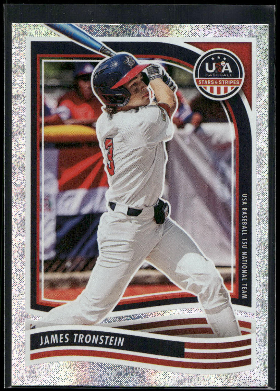 2024 Panini Stars & Stripes USA Baseball #10 James Tronstein Opening Day