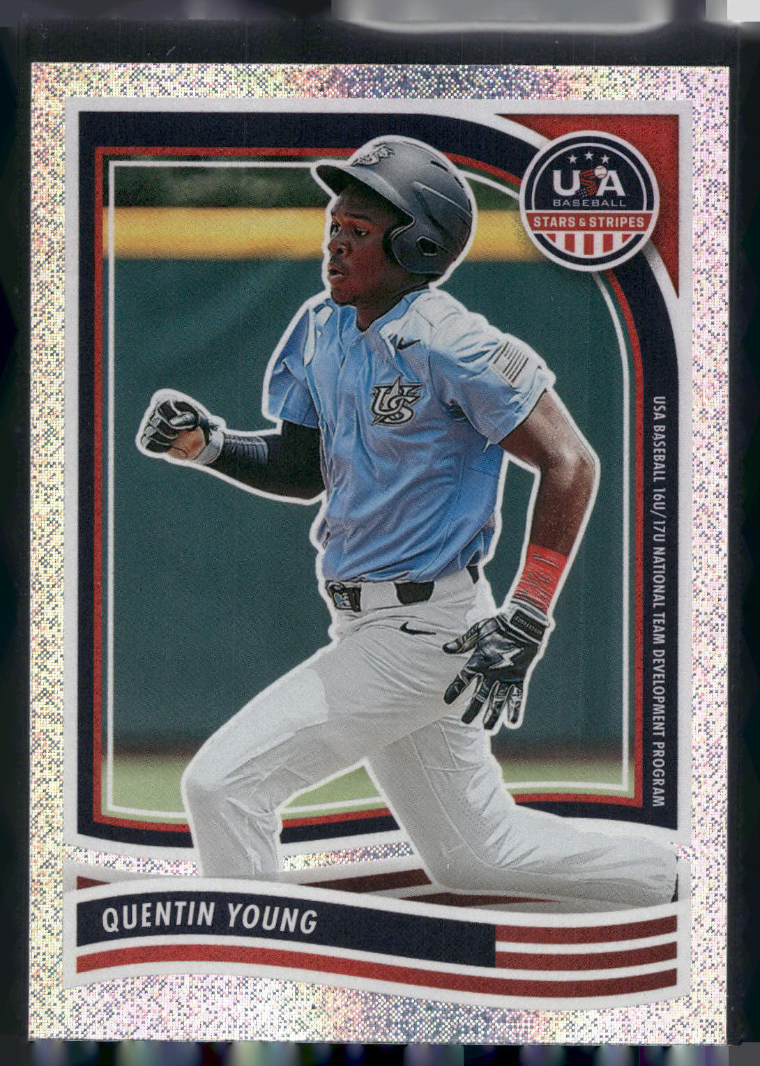 2024 Panini Stars & Stripes USA Baseball #114 Quentin Young Opening Day