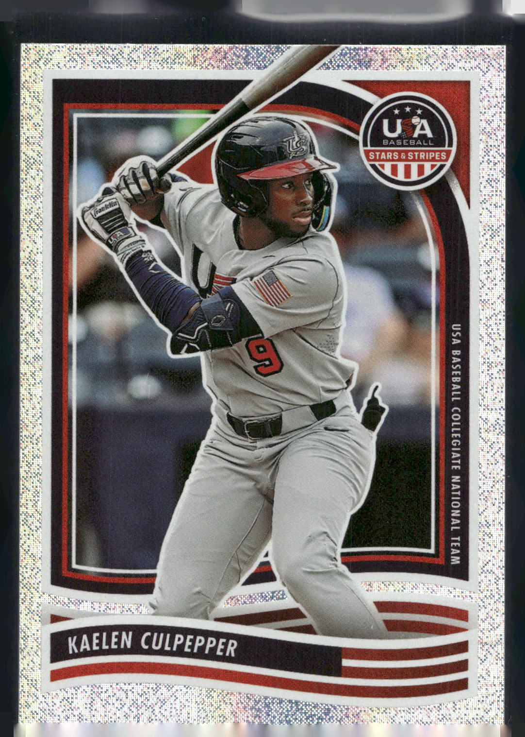 2024 Panini Stars & Stripes USA Baseball #78 Kaelen Culpepper Opening Day