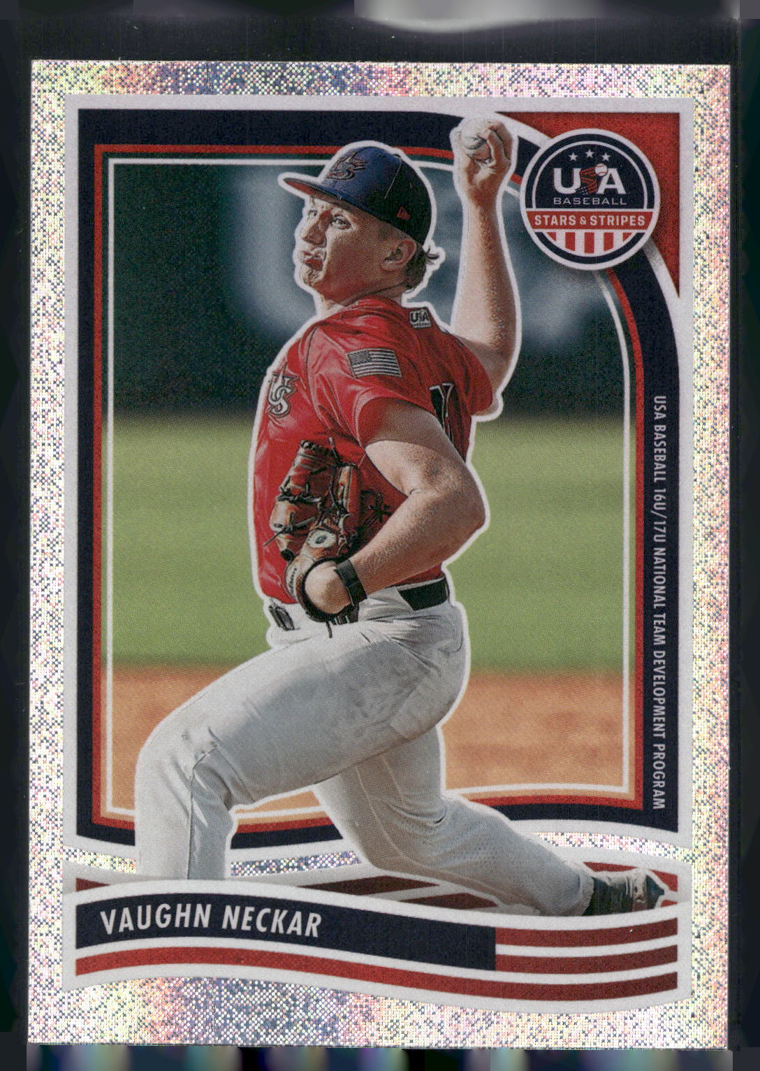 2024 Panini Stars & Stripes USA Baseball #156 Vaughn Neckar Opening Day
