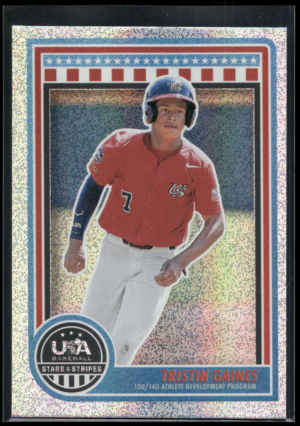 2025 Panini Stars & Stripes USA Baseball #149 Tristin Gaines Opening Day