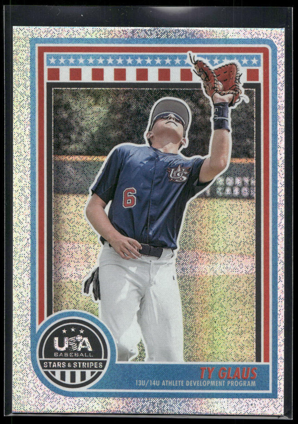 2025 Panini Stars & Stripes USA Baseball #167 Ty Glaus Opening Day