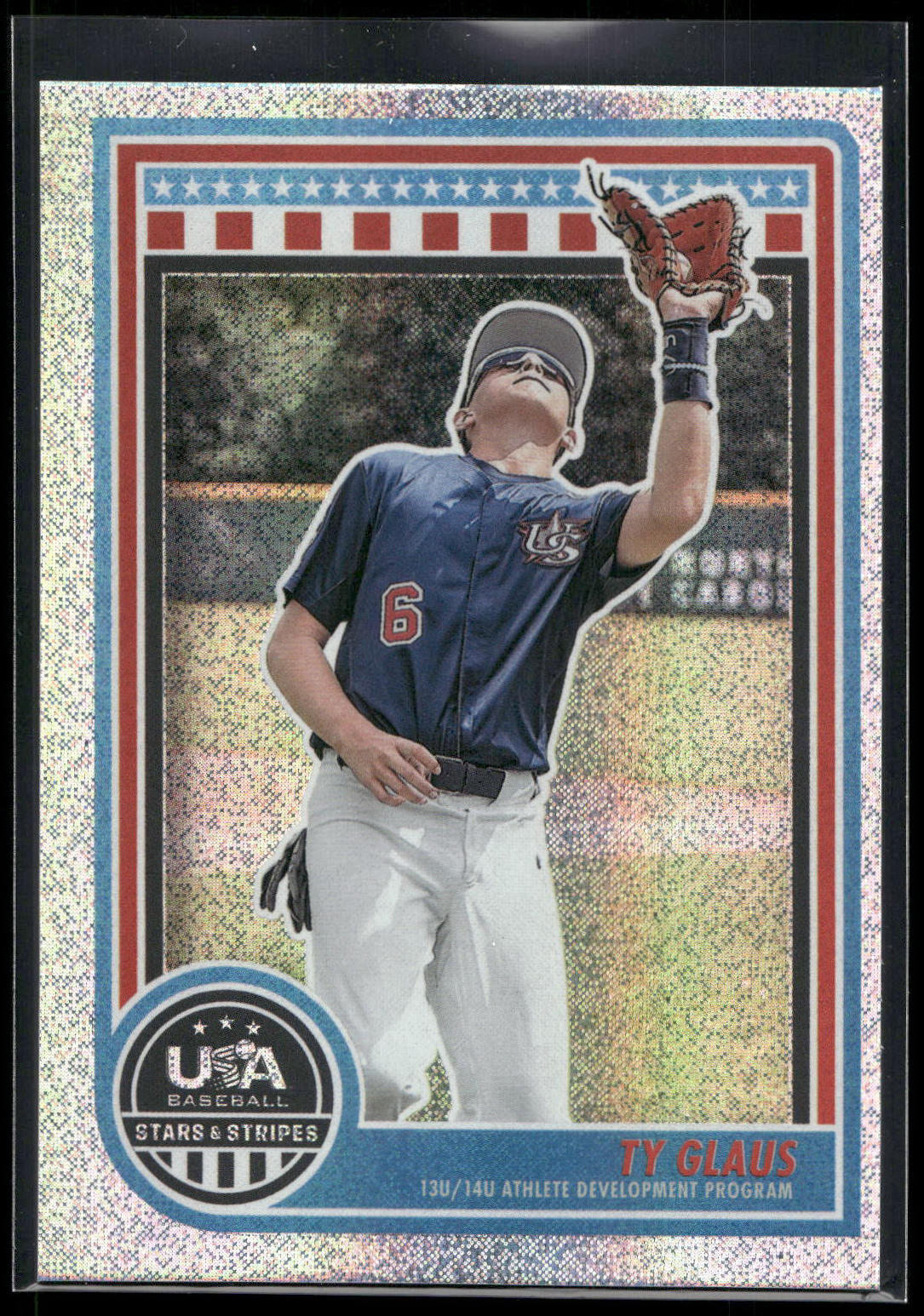 2025 Panini Stars & Stripes USA Baseball #167 Ty Glaus Opening Day