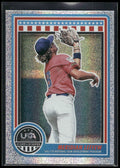 2025 Panini Stars & Stripes USA Baseball #156 Meridian Leffew Opening Day