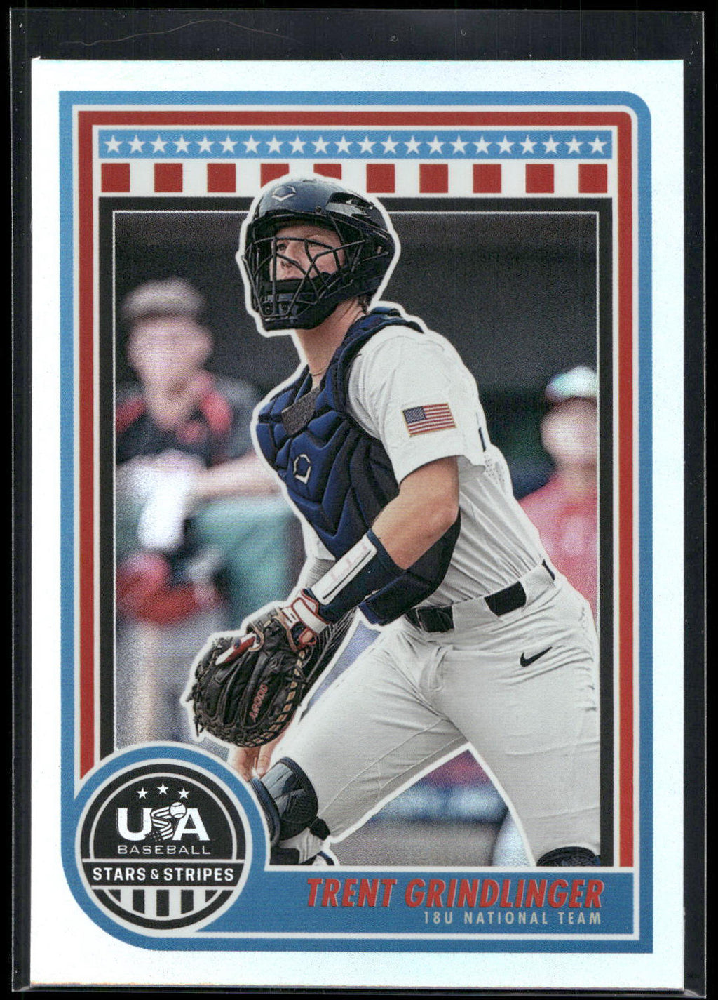 2025 Panini Stars & Stripes USA Baseball #40 Trent Grindlinger