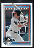 2025 Panini Stars & Stripes USA Baseball #87 Grady Emerson