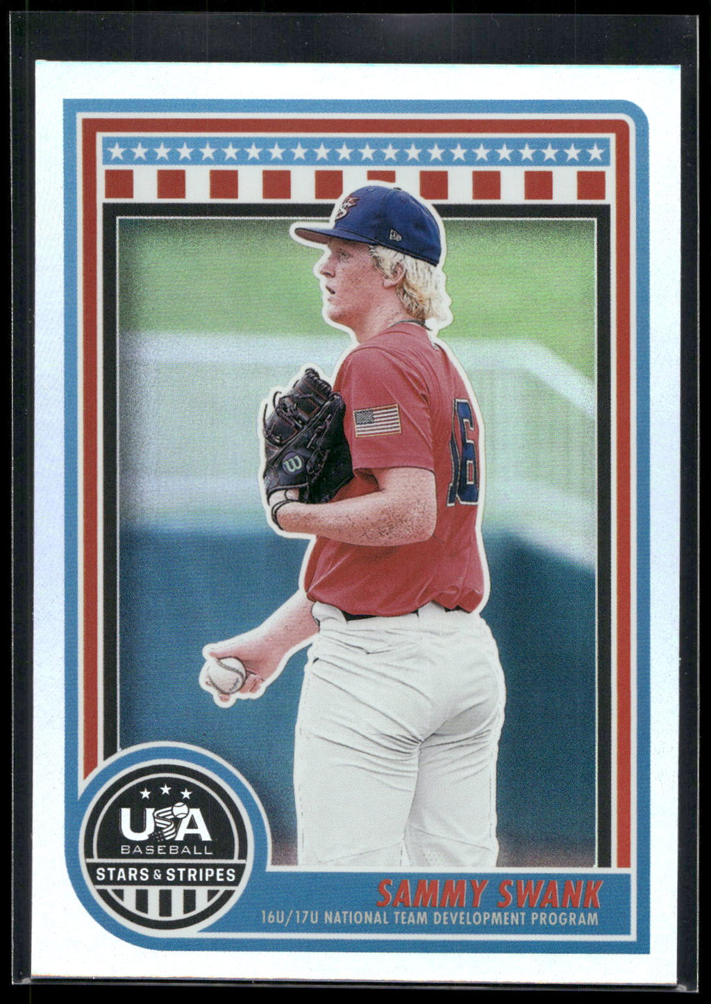 2025 Panini Stars & Stripes USA Baseball #146 Sammy Swank