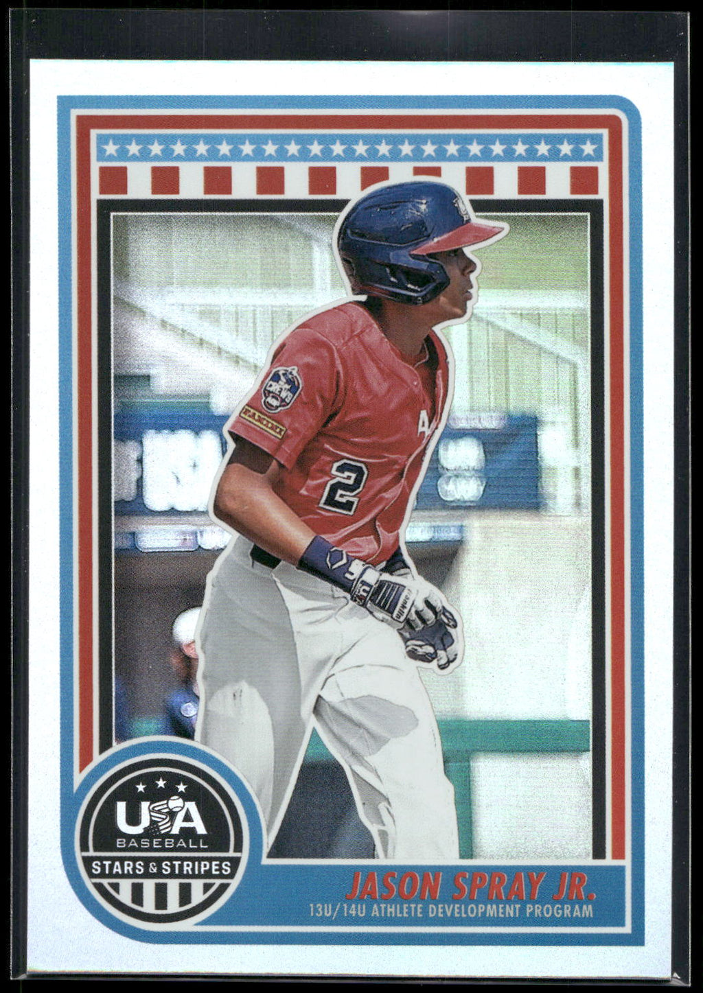 2025 Panini Stars & Stripes USA Baseball #105 Jason Spray Jr.