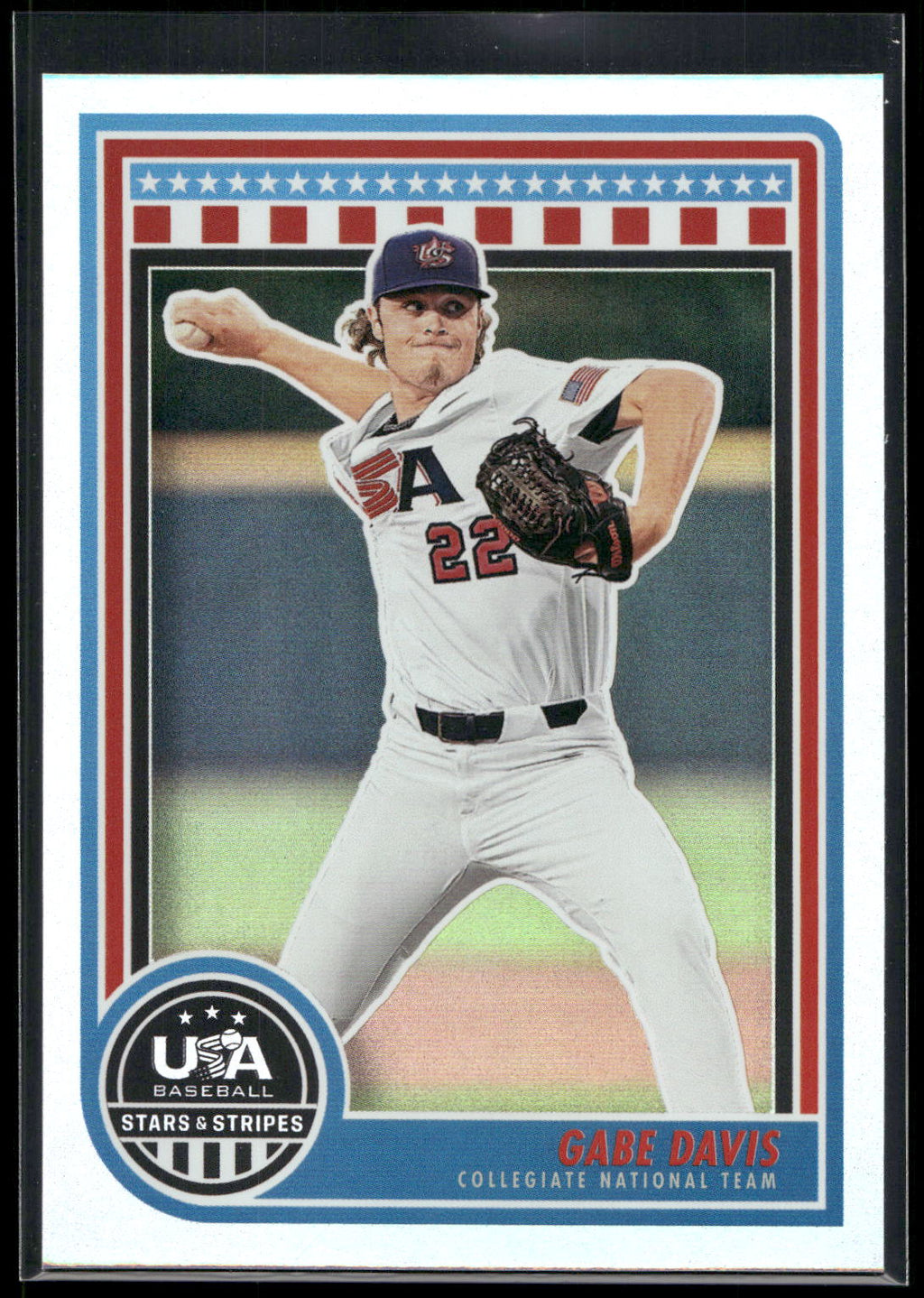 2025 Panini Stars & Stripes USA Baseball #64 Gabe Davis